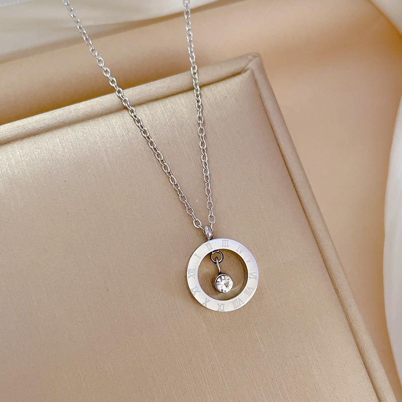 Women's Simple Pendant Short Ring - 4