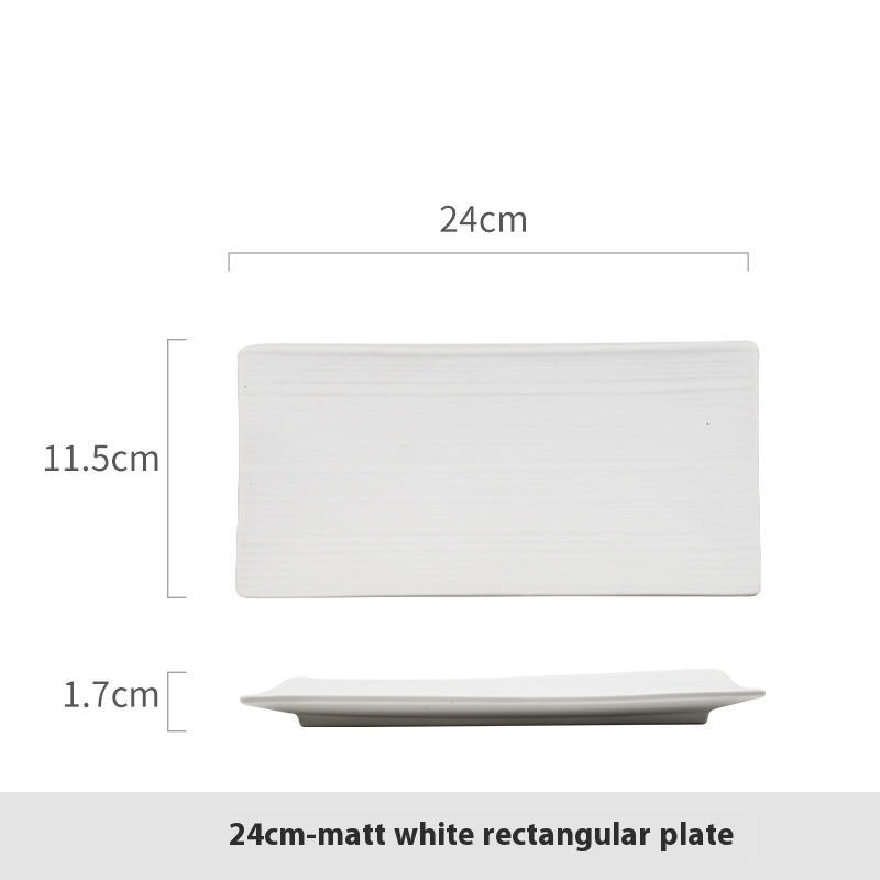 24cm White