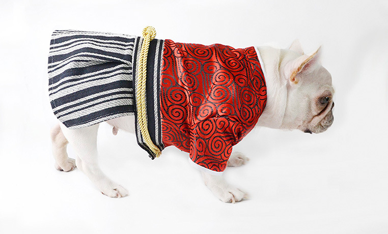 Title 8, Japanese Kimono Dog Warrior Costume