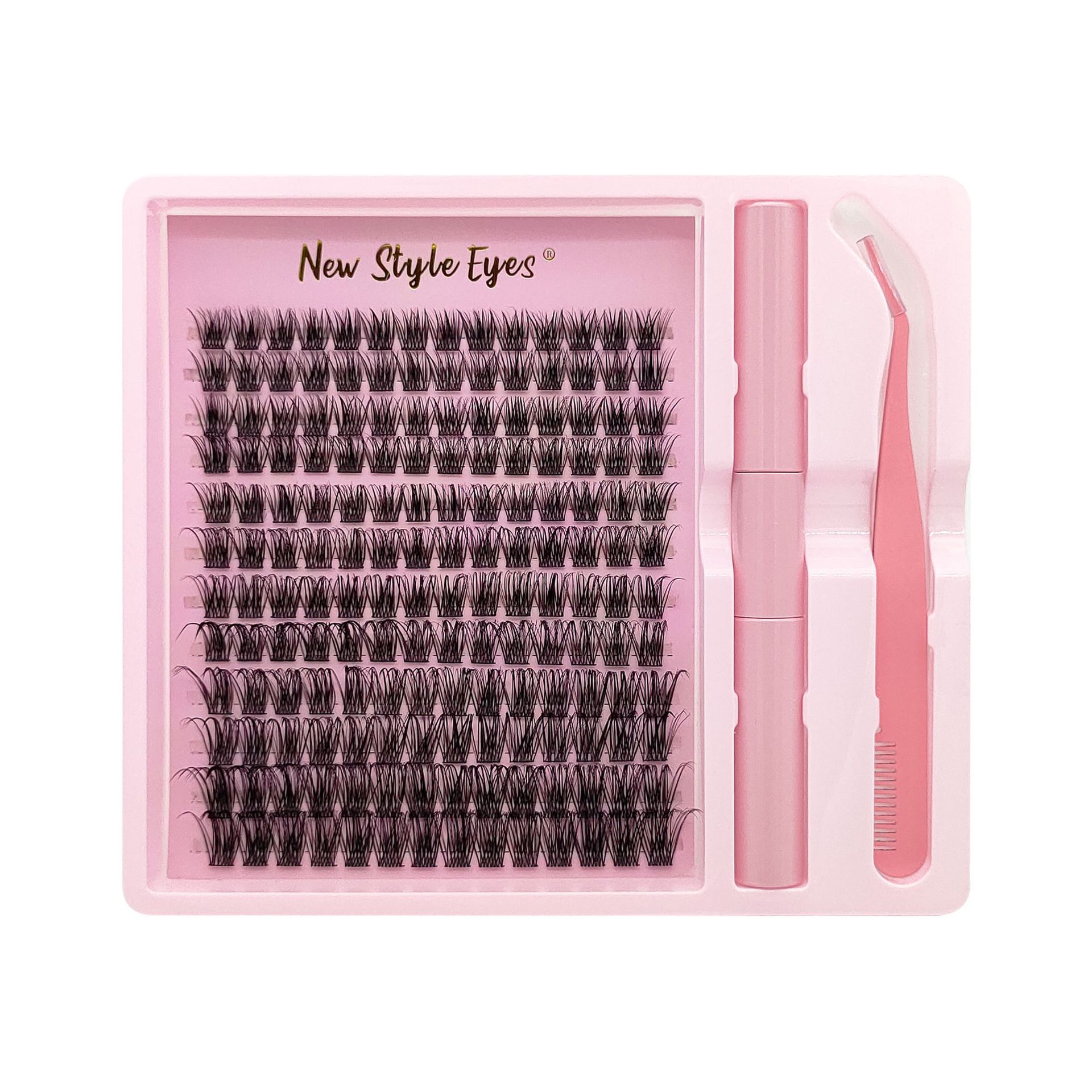 Twelve-row Set Long Cross Thick False Eyelashes 4