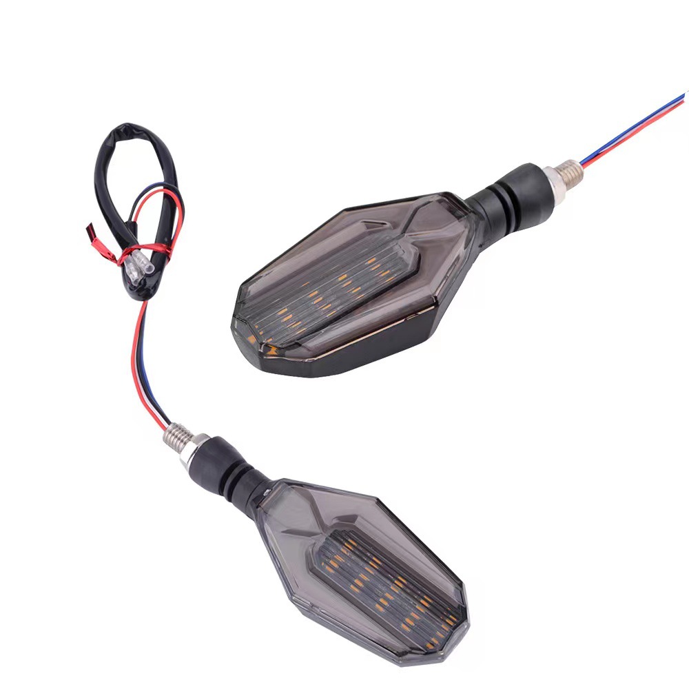 Motorcycle Modified Two-color Light Guide 30LED Steering Indicator Signal 3