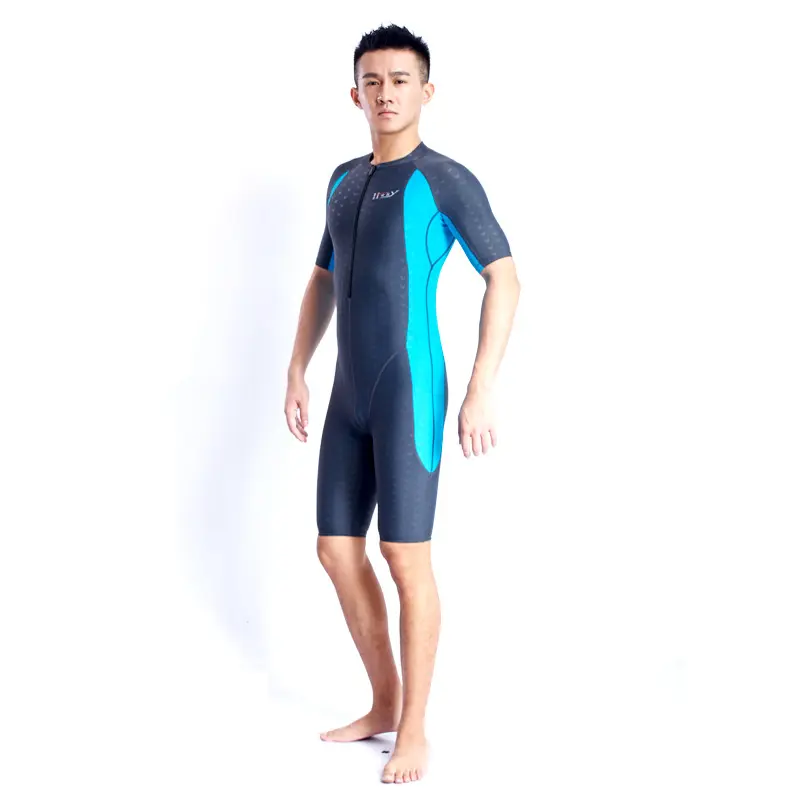 Shark Pattern Quick-drying Half Sleeve One-pieces Short