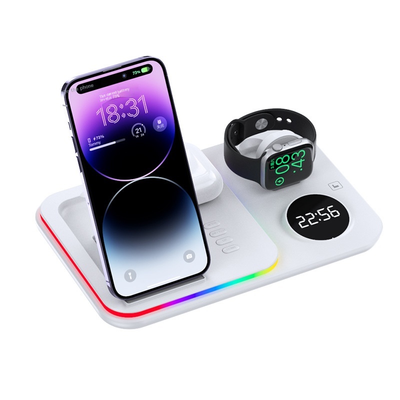 30W Multifunctional Three In One Wireless Magnetic Suction - Image 4