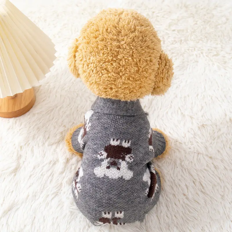 Pet Small Dog Cute Casual Sweater