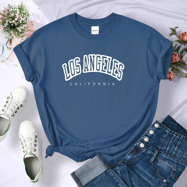 Women's Casual Fashion Short Sleeve Hazeblue - Shop at LoveMi