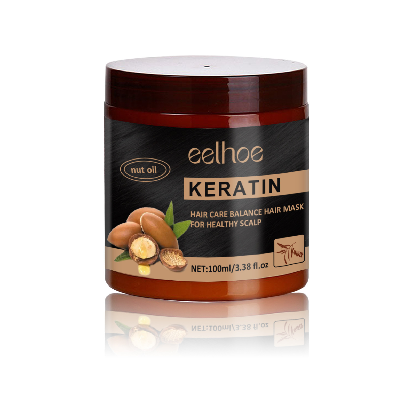 Nut Keratin Hair Treatment Smoothes Softens Moisturizes And Nourishes Hair Mask