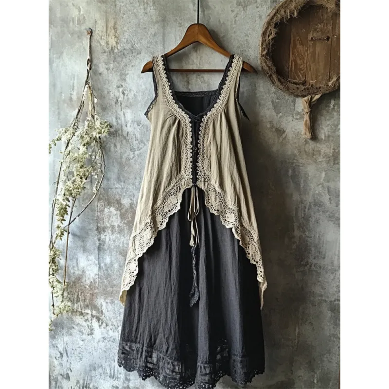 Simple Commuter Artistic All-match Dress - Sjw114Lkbxq3-Xxl