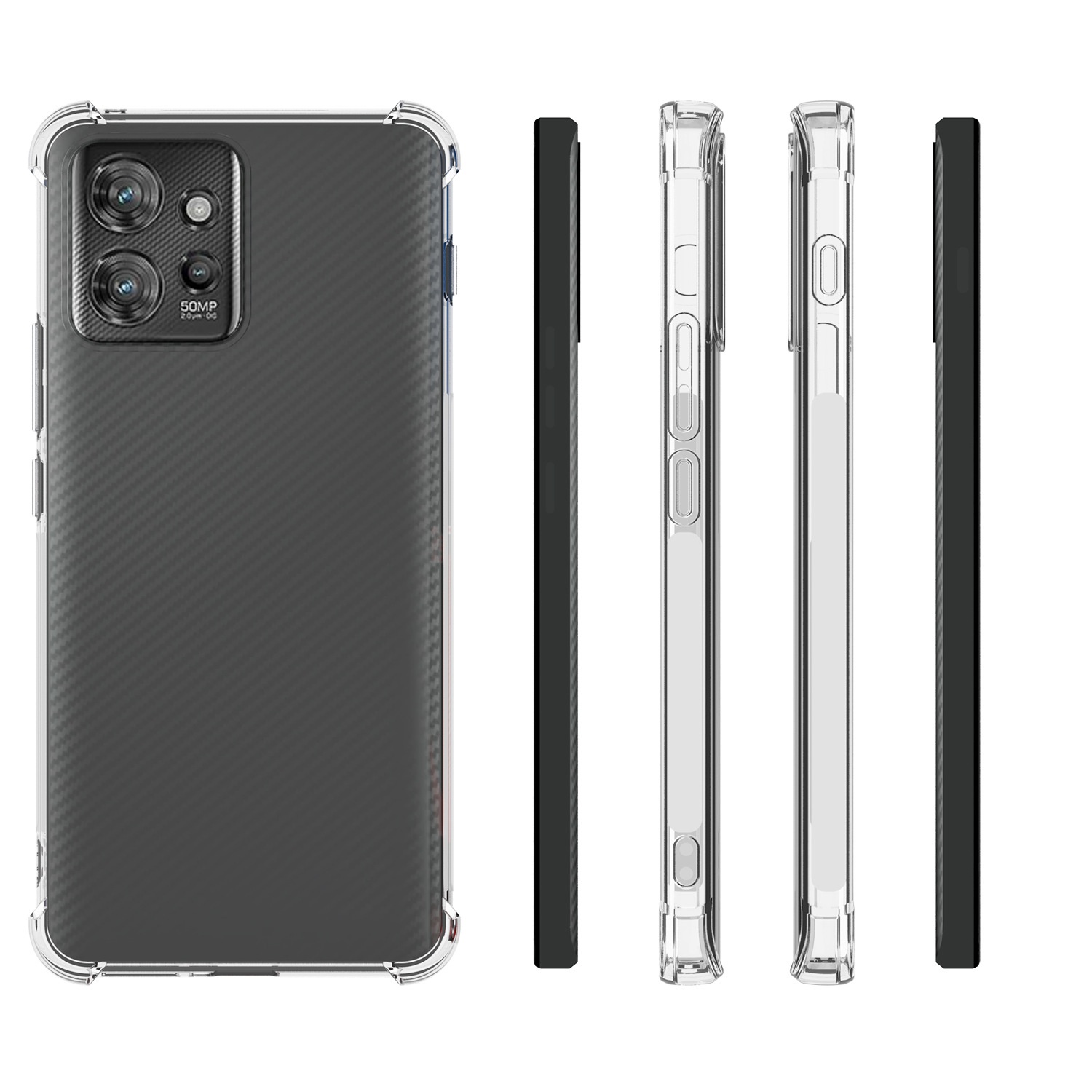 Transparent Anti Drop Four Corner Airbag Phone Case