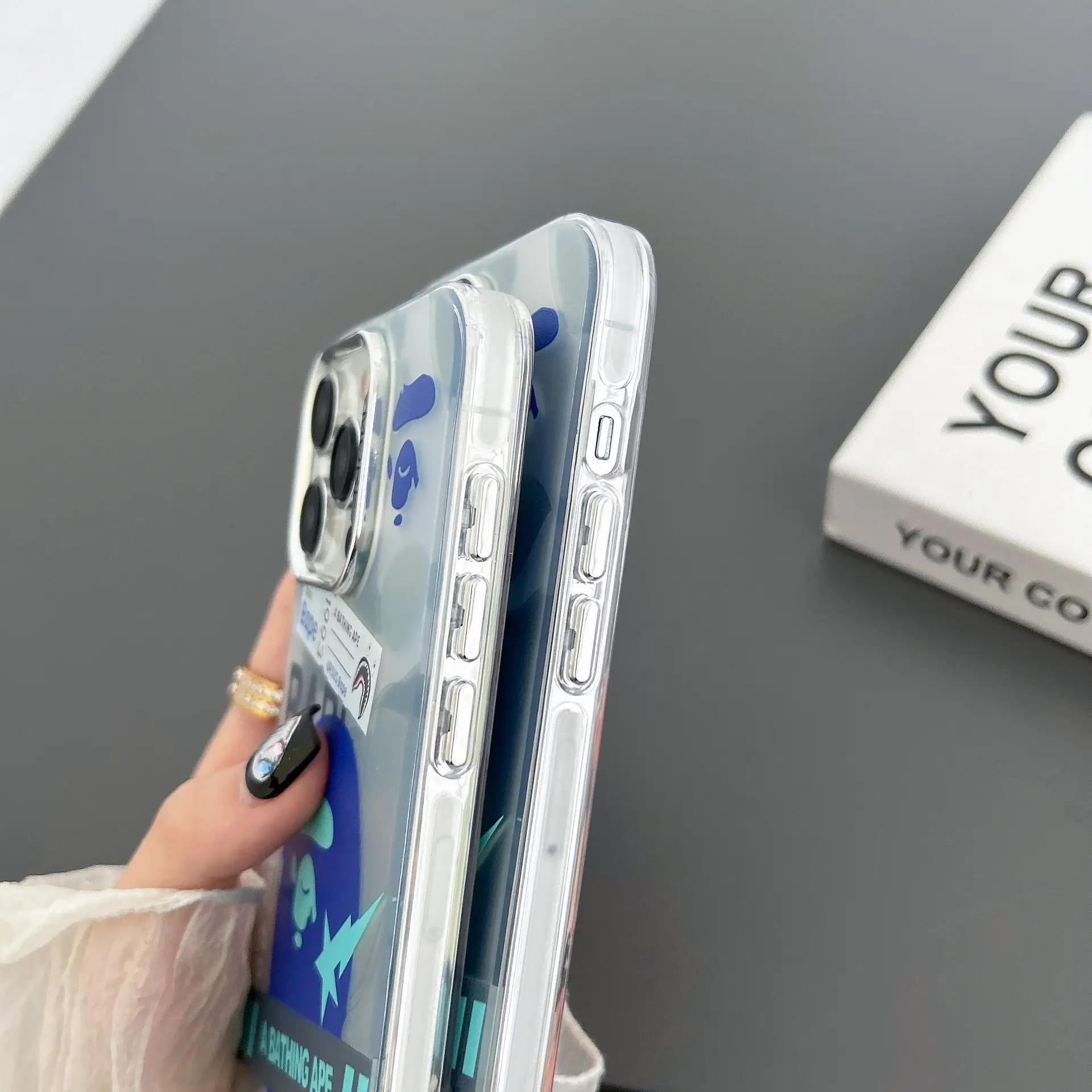 Fashion Personality Matte Plating Phone Case