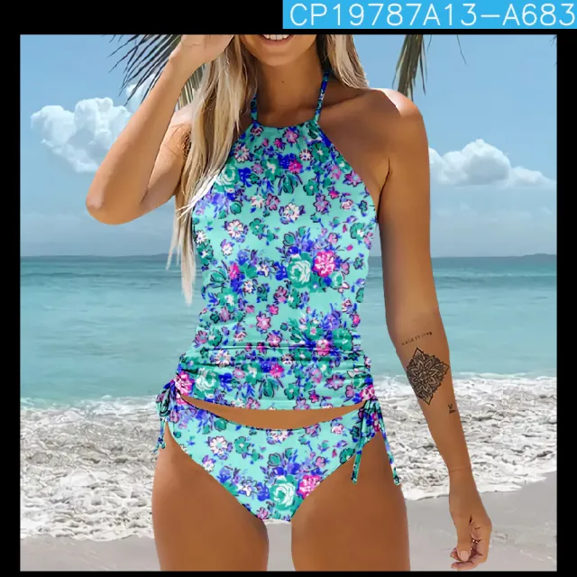 Pattern Bikini Beach Swimsuit Suit 2 Style 4Xl - Shop at LoveMi