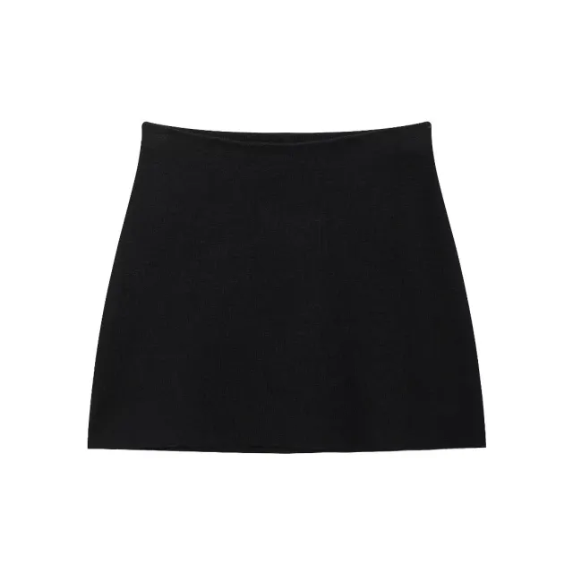 Women's Large Row Ornament Knitted Jacket Mini Suit Short Skirt - Shop at LoveMi