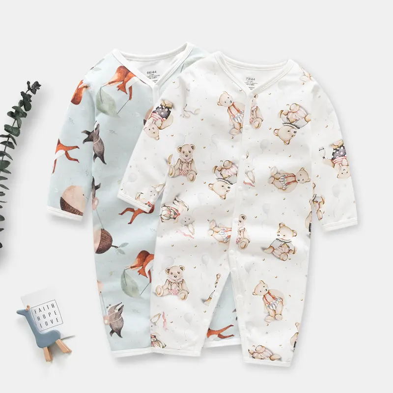 Spring and Autumn Baby Rompers Bodysuit Clothes