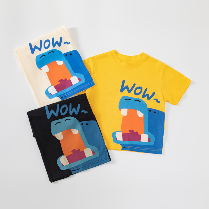 Childrens Summer Korean-style Short-sleeve T-shirt — foto 3