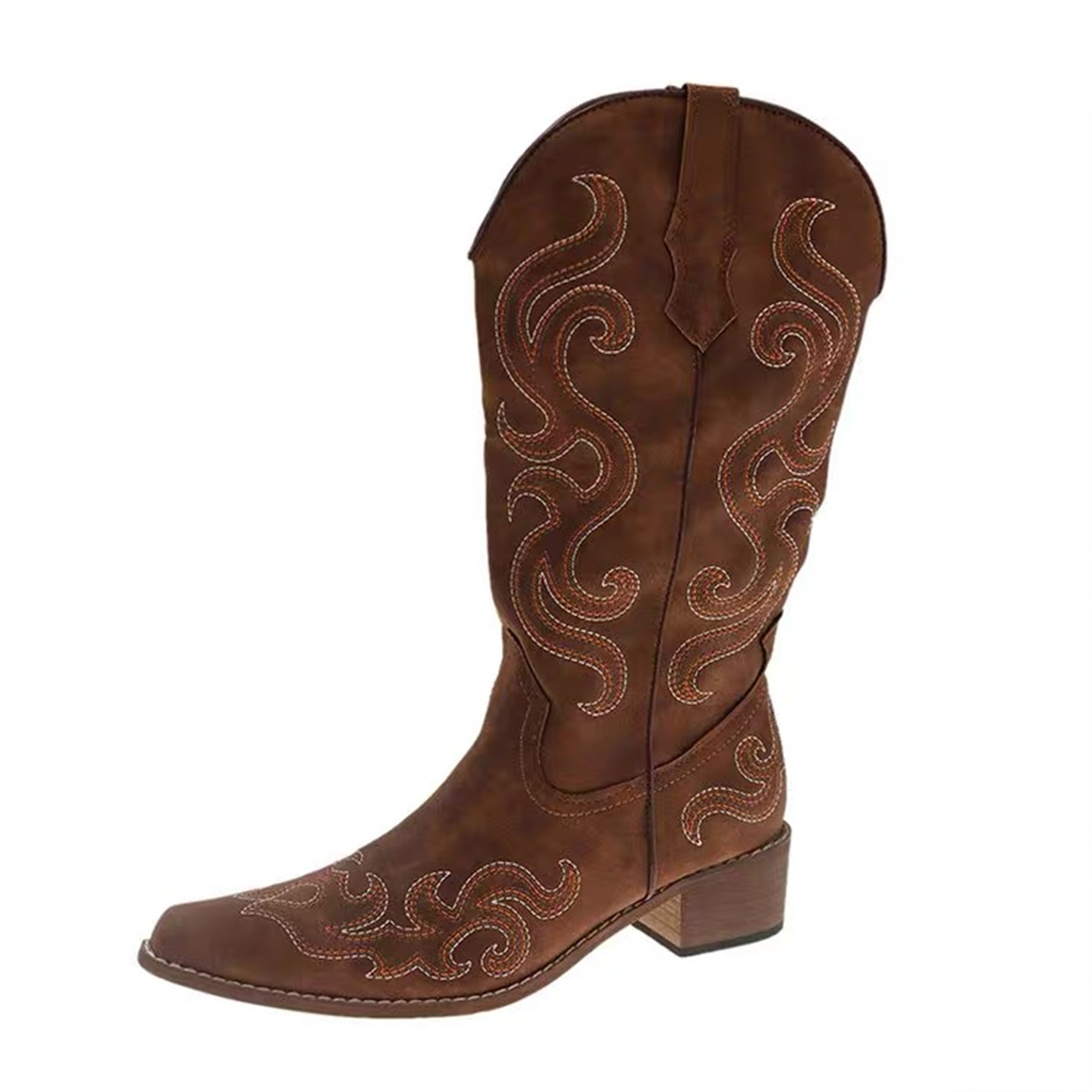 Embroidered Western Cowboy Boots