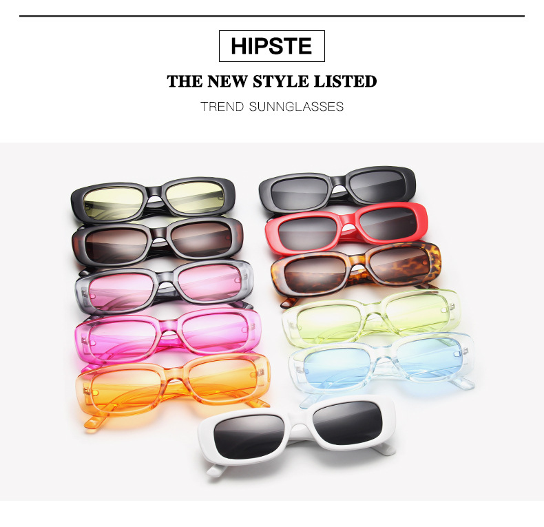 Title 7, Sunglasses Square Jelly Color Too Glasses