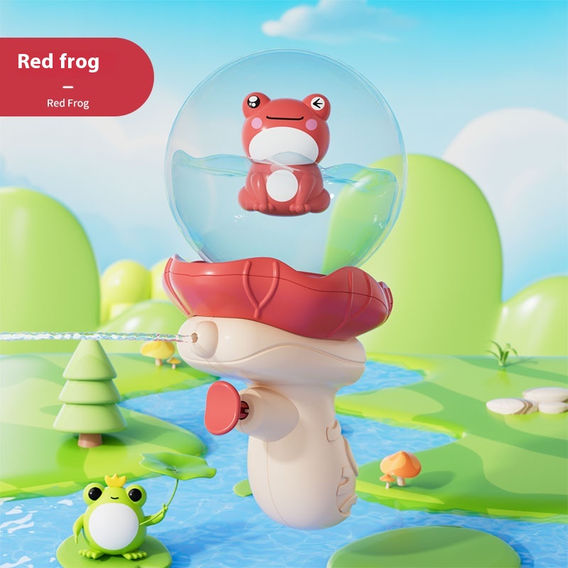 Frog Water Gun Red