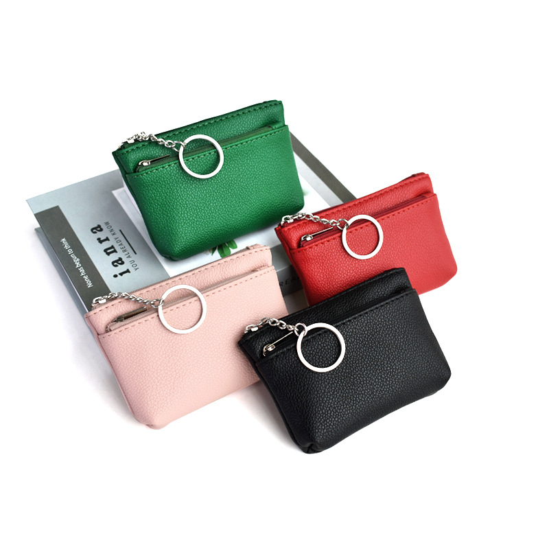 Women's Korean-style Soft Leather Fashionable Key Wallet