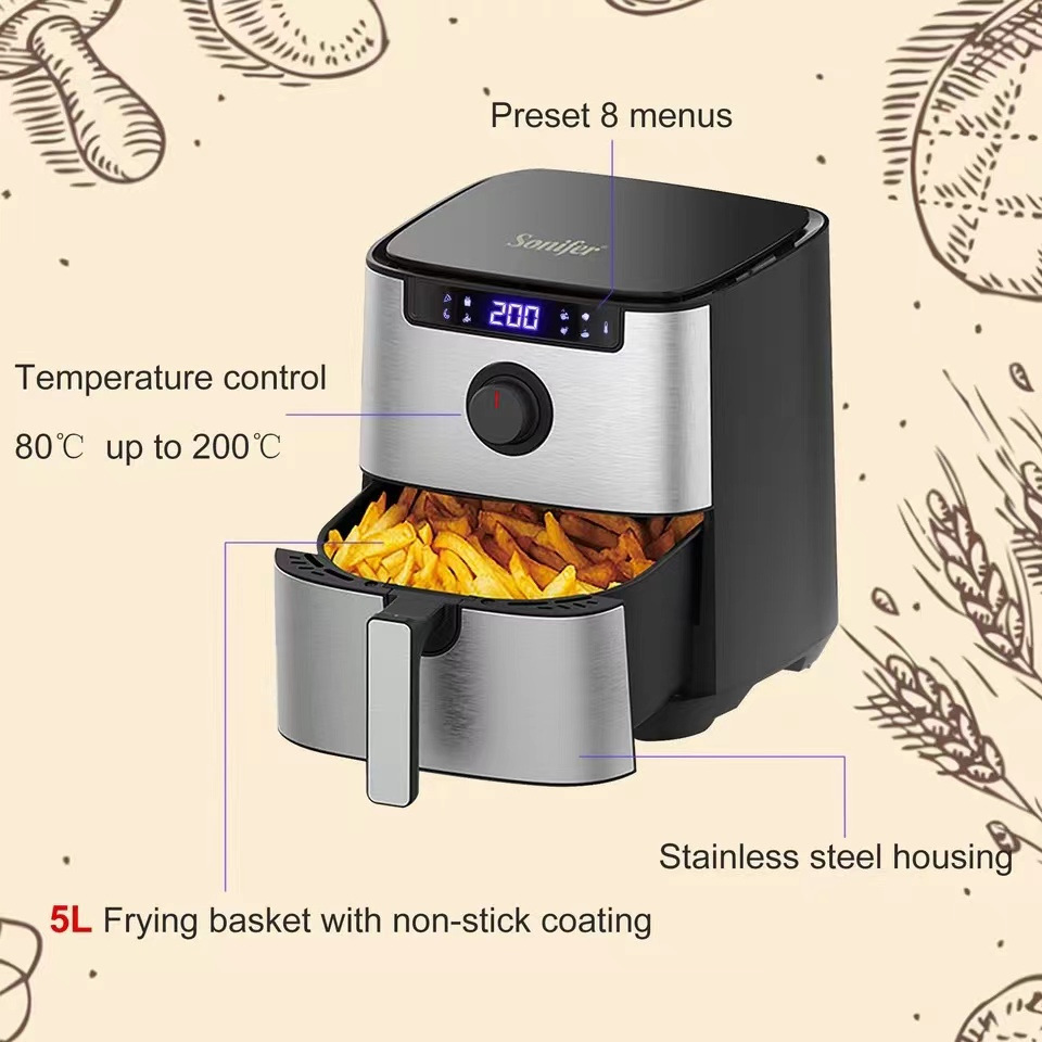Household Touch Screen 50L Air Fryer — foto 7