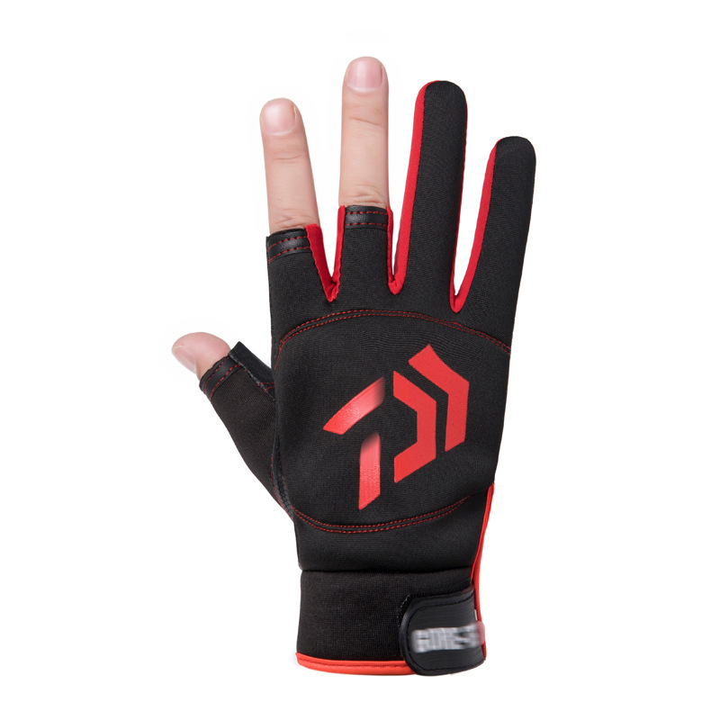 Three Finger Black Red