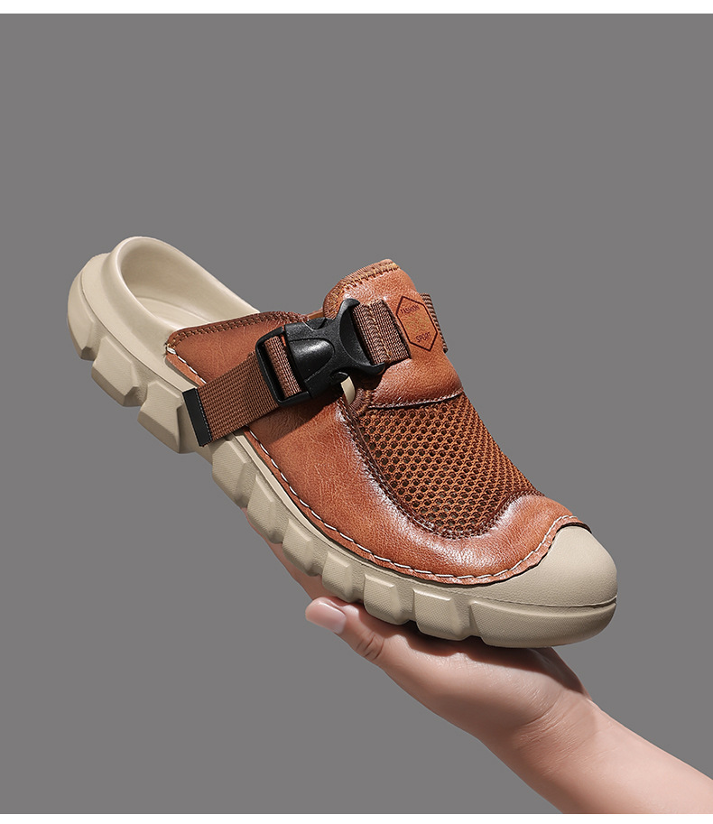 Men's Outdoor Non-Slip Deodorizing Water-Resistant Sandals — detail view 15
