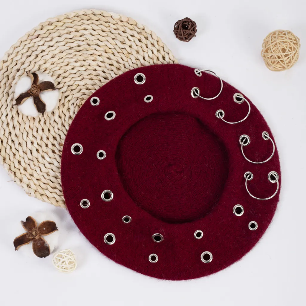 All-match Bud Lady British Hat - Wine Red