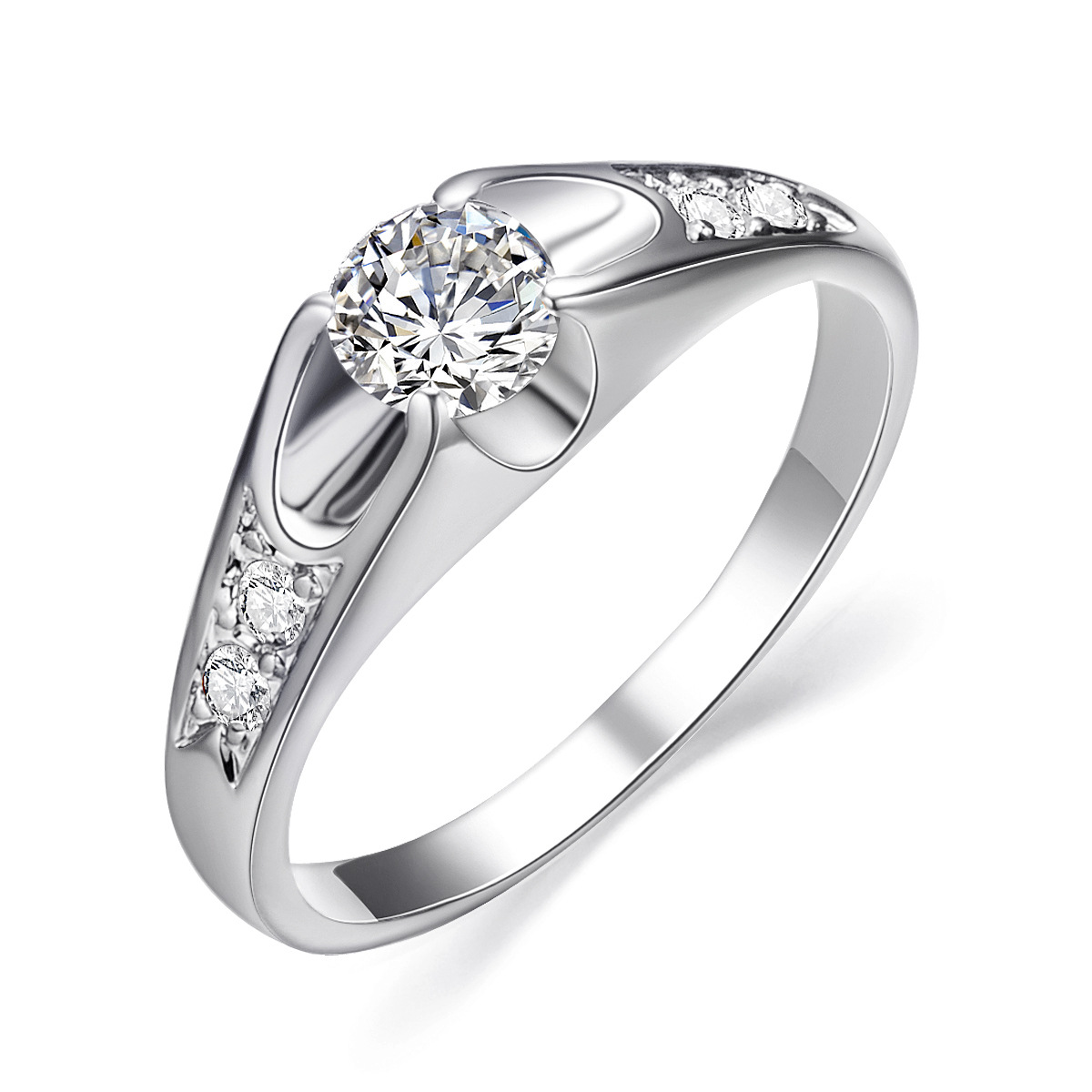 Women's Ring Copper Plating Rose Gold Simple Ring