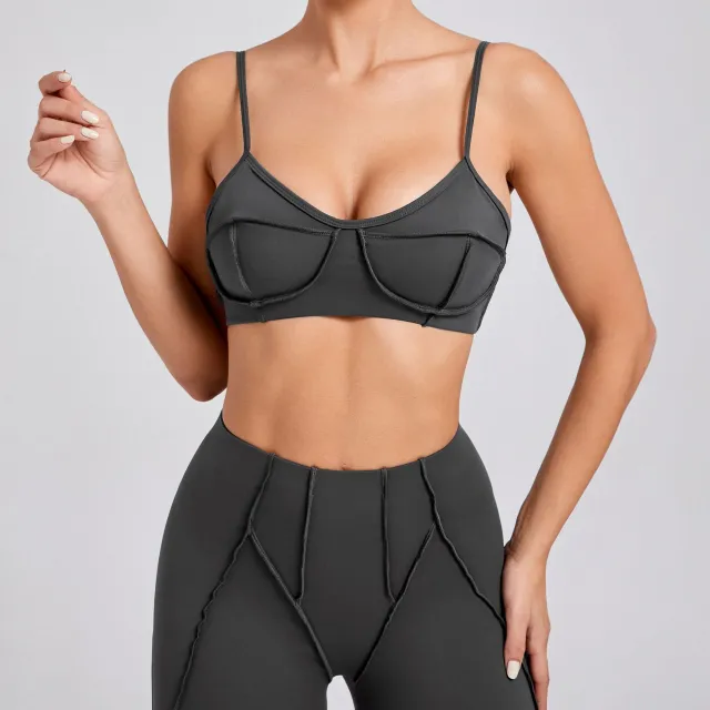 Women's Slim fit Sports Vest Top Gray - Shop at LoveMi