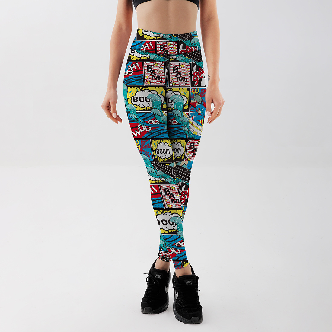 Title 4, Pantalon de yoga taille haute leggings de sport...