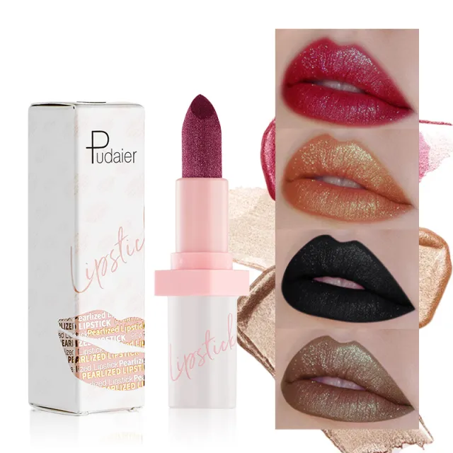 Metal Pearlescent Lipstick Lip Lacquer - Shop at LoveMi