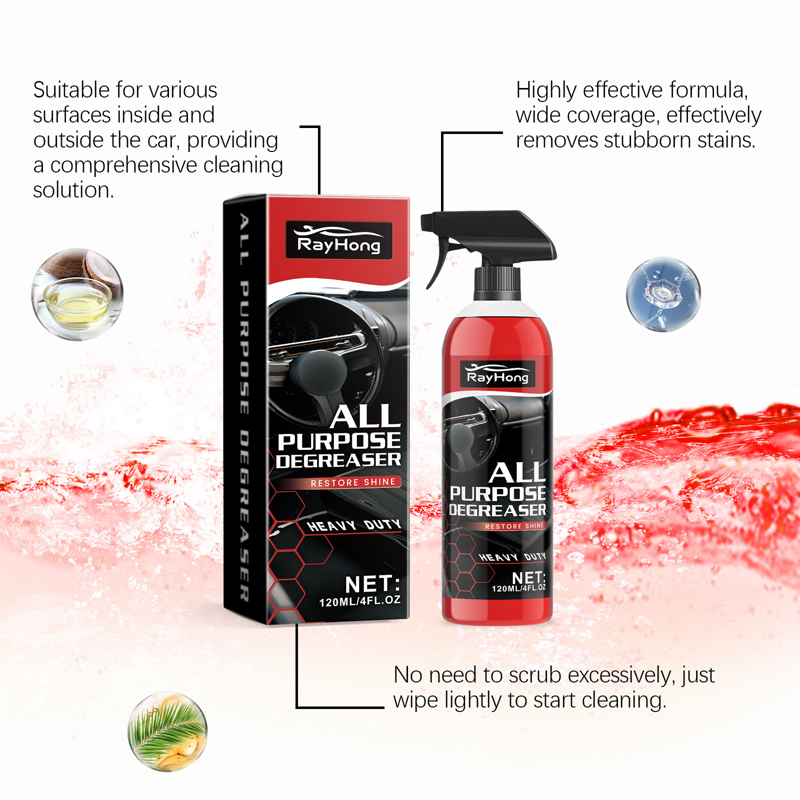 Car Multifunction Stain Cleaner