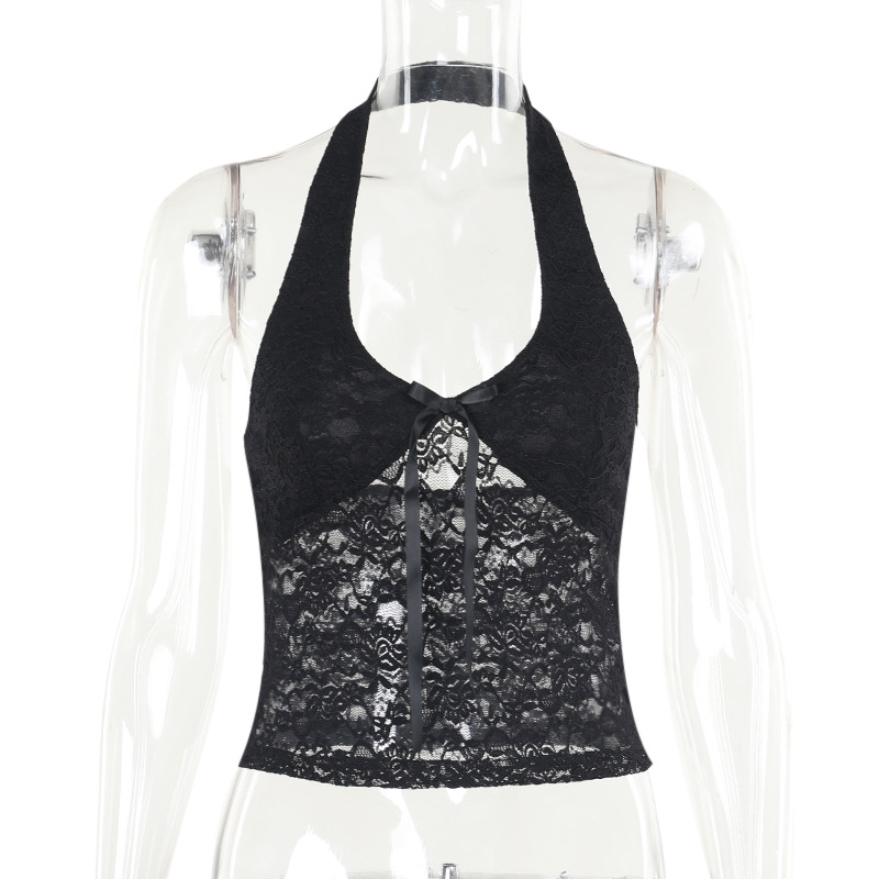 Halter Lace Hot Girl Vest For Women