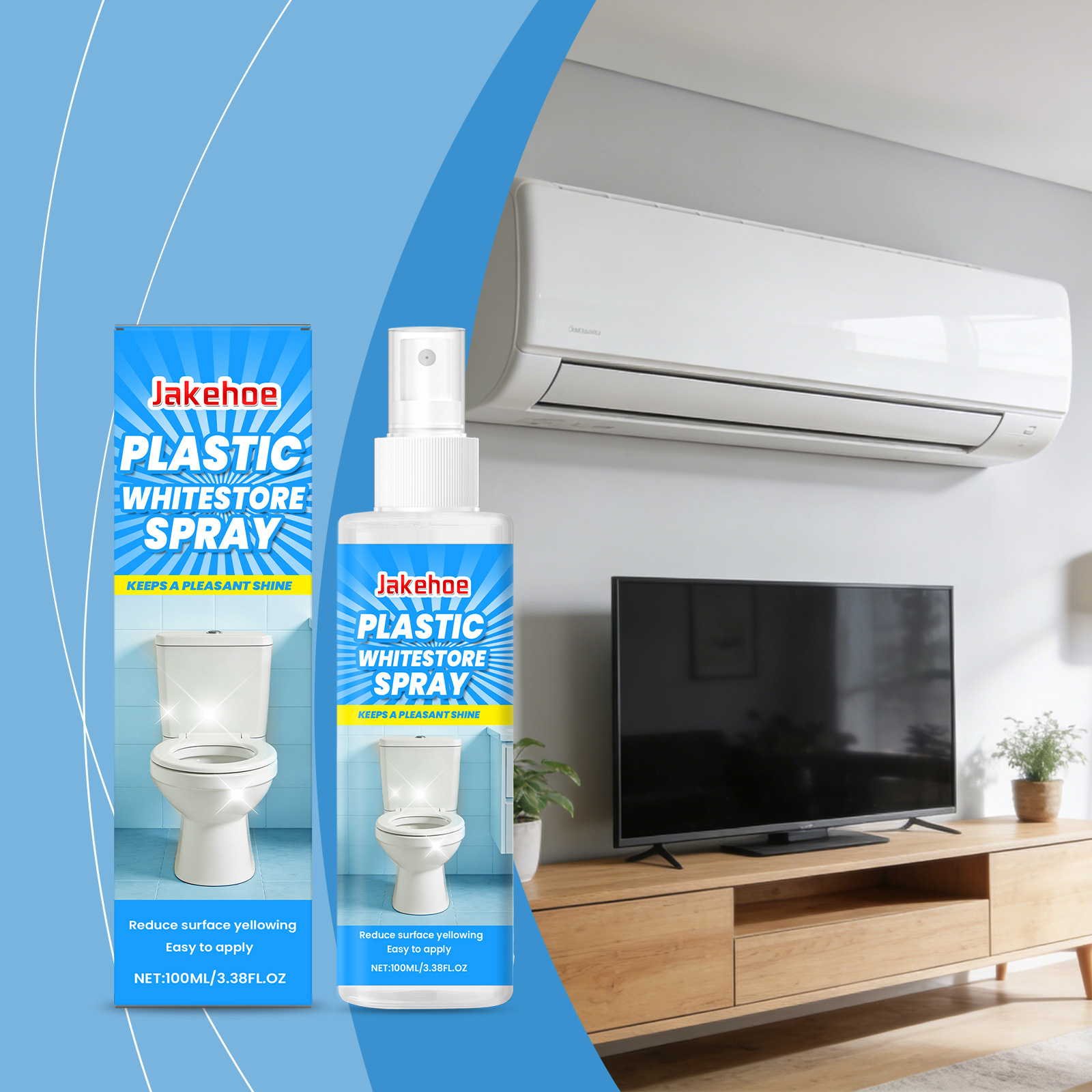 Plastic Yellowing Removal Spray