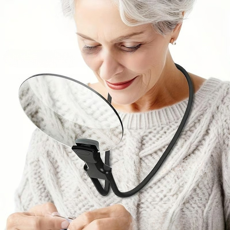 5X Magnifying Glass With A 4.33-inch Lens 5x Magnifier