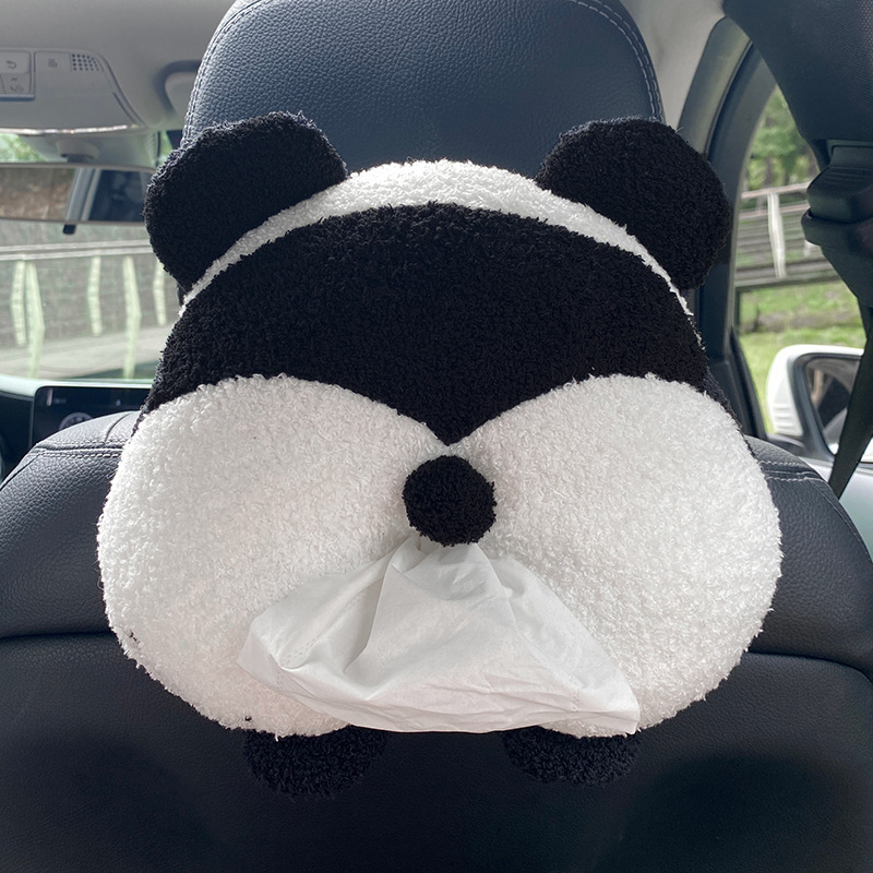 Panda Butt Tissue Box