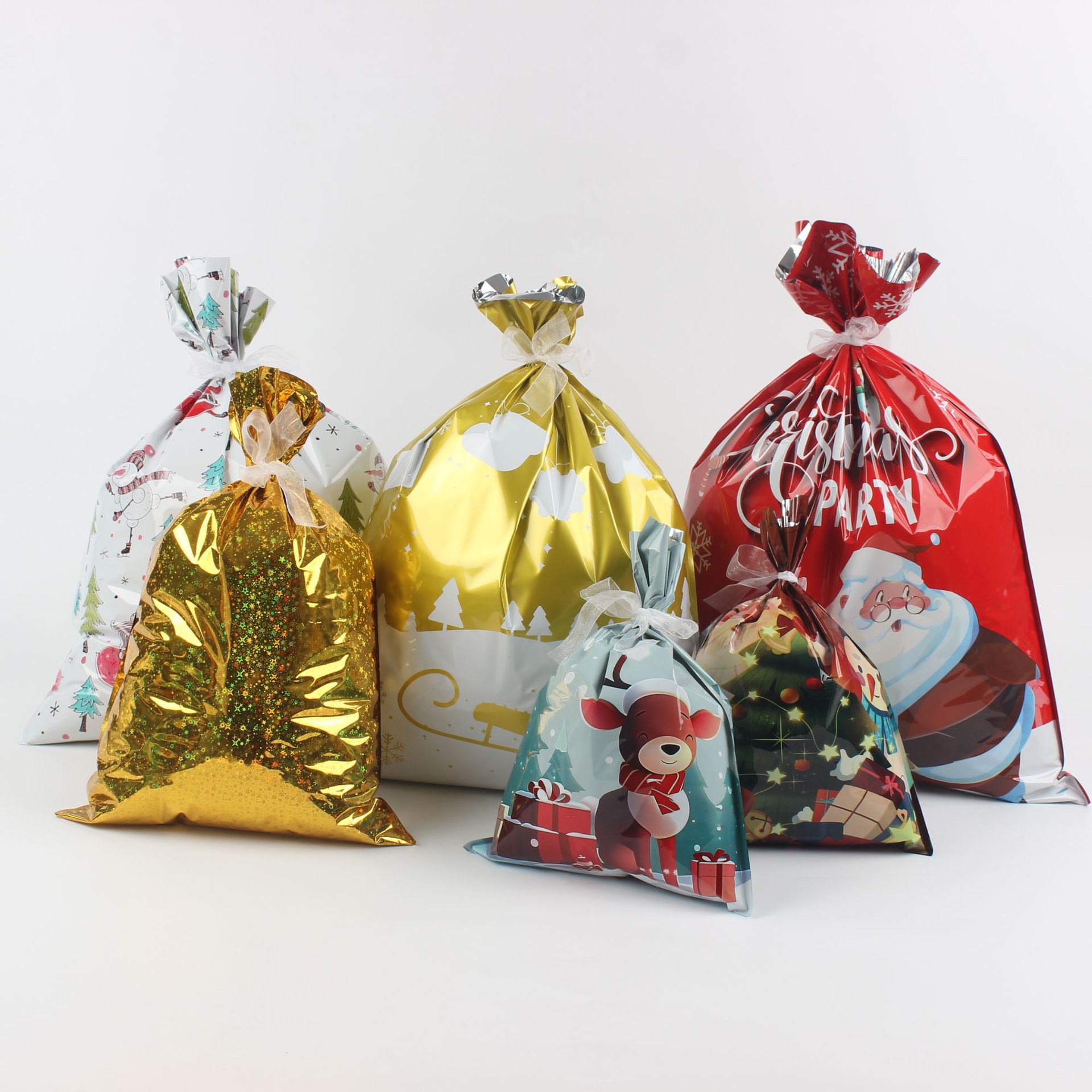 New Christmas Gift Tying Packing Machine Candy Gift Bag
