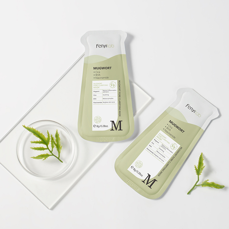 Facial Cleansing And Moisturizing Mugwort Mud Mask 8g