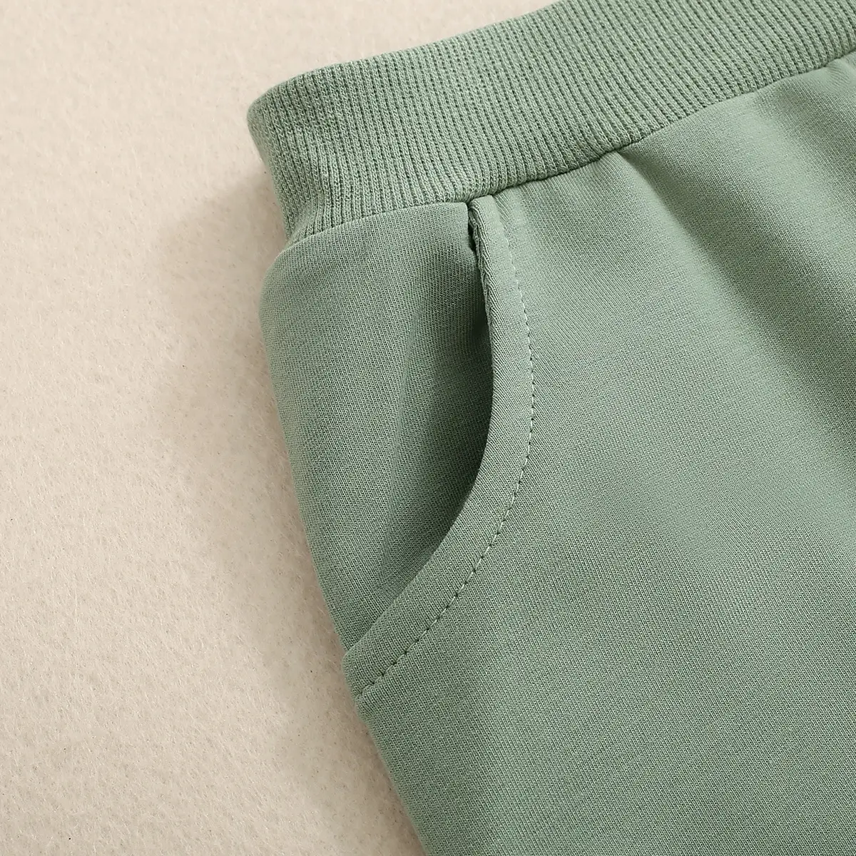 Cross-border Infant Neutral Men And Women Three-color Long Sleeve Embroidered Long-sleeve Suit