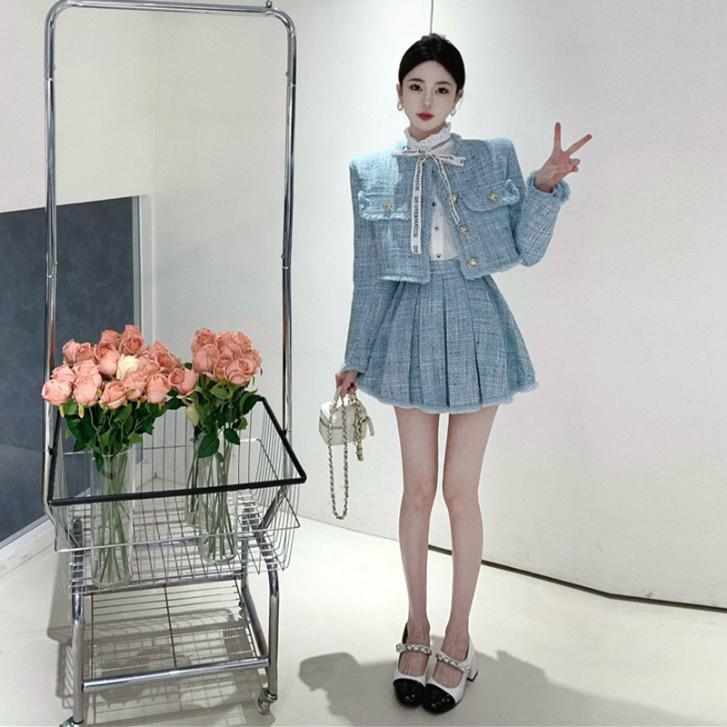 Suit Skirt Temperament Socialite Two-piece Set Small Dress - Image 1