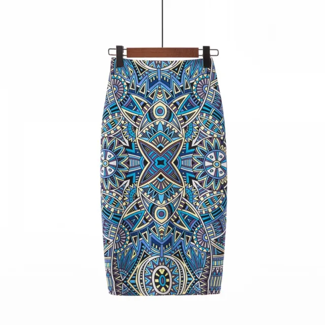 Autumn OL Temperament Women's Clothing Pencil Skirt Skirt Blue - Shop at LoveMi