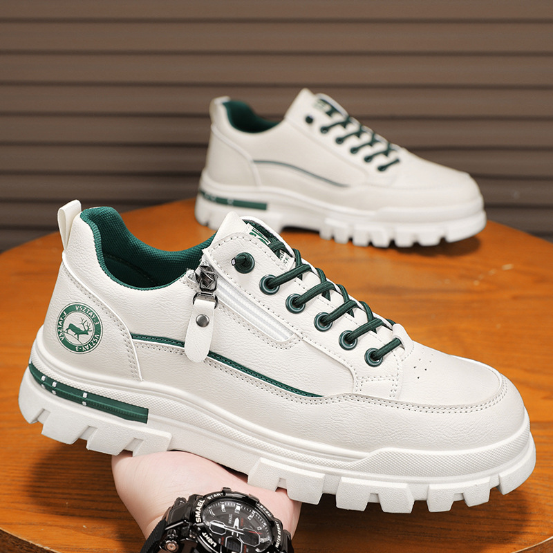 Versatile Mens Chunky Soled Sneakers