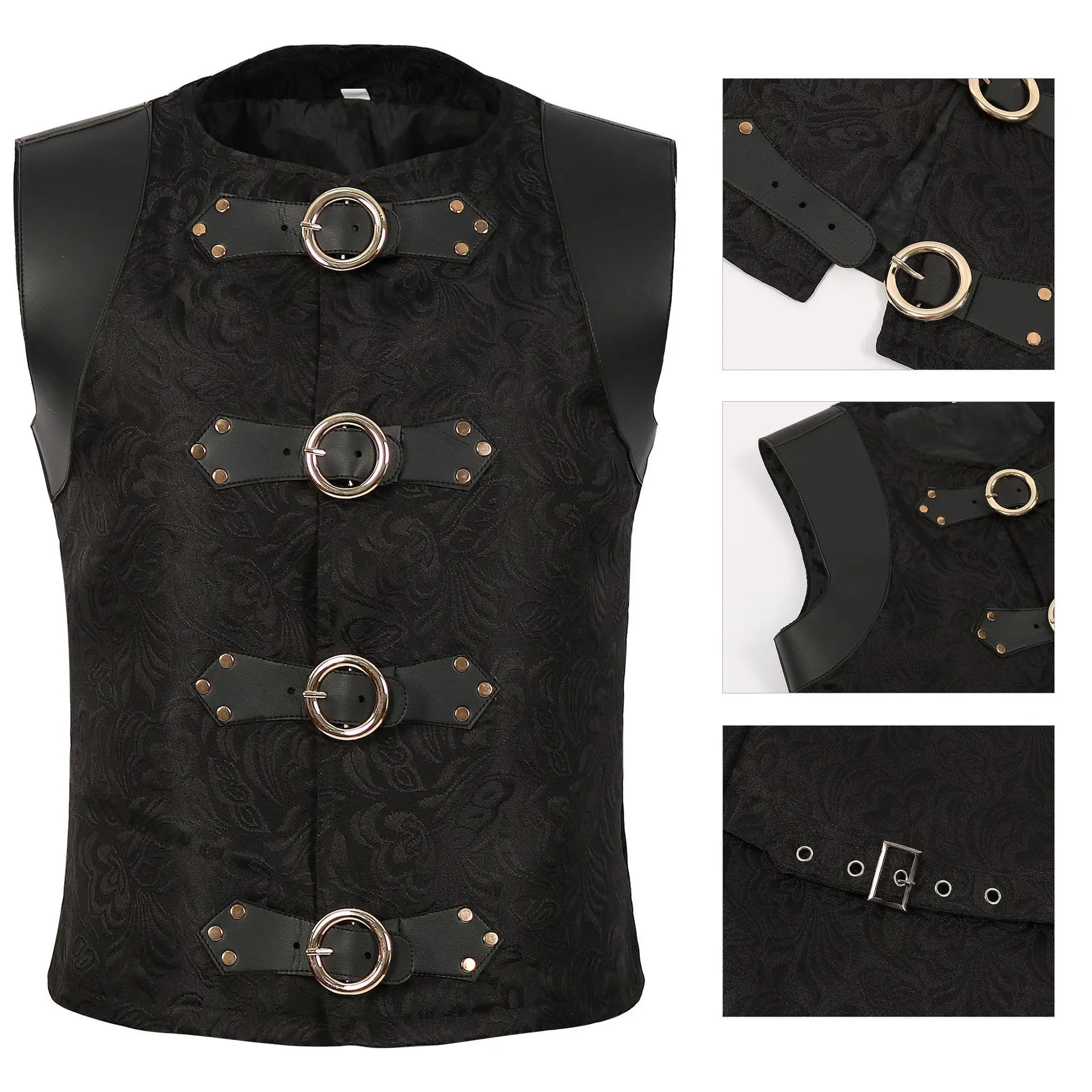 Mens Fashionable Retro Medieval Waistcoat