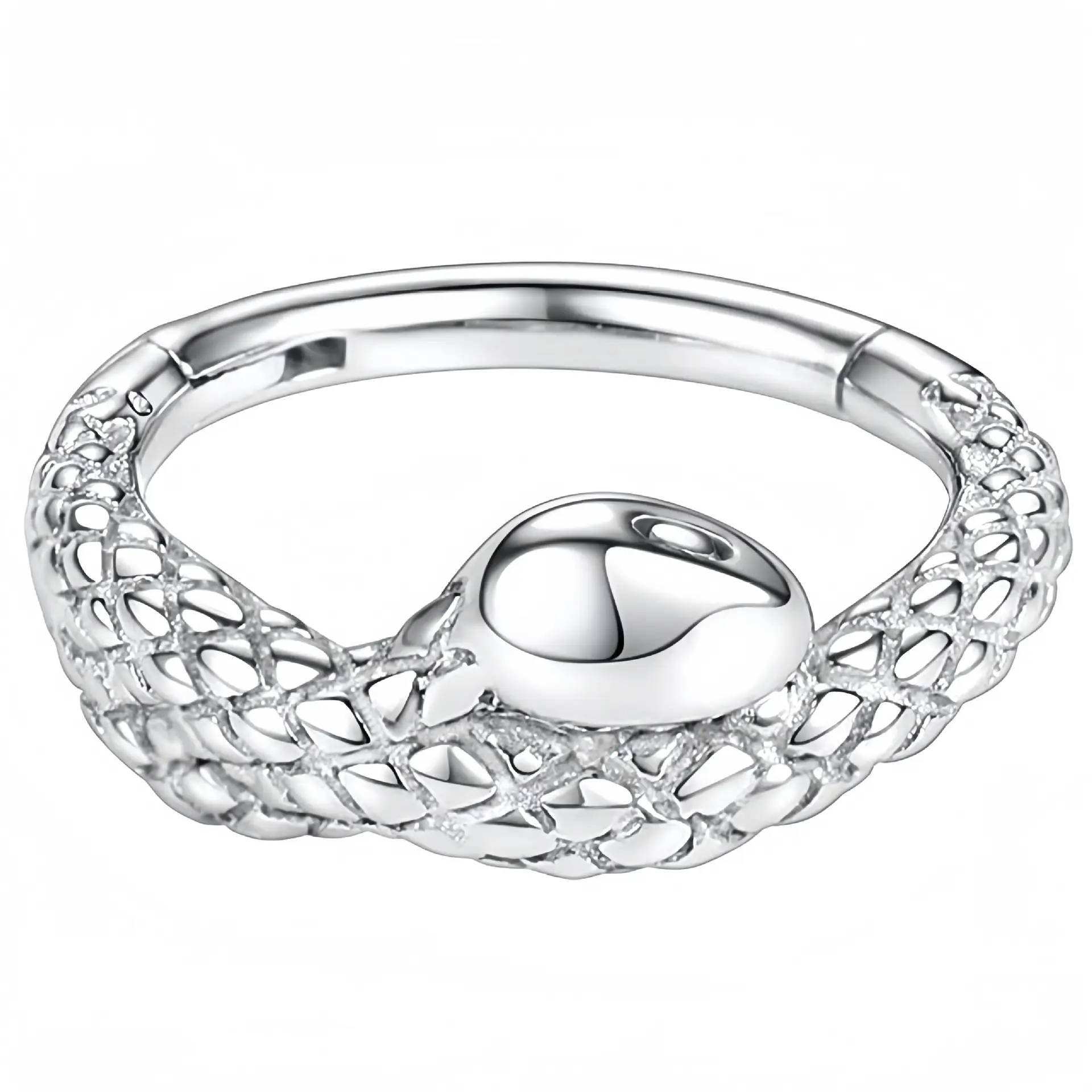 Personality Simulated Snakes Exquisite Stainless Steel Casting Nose Ring