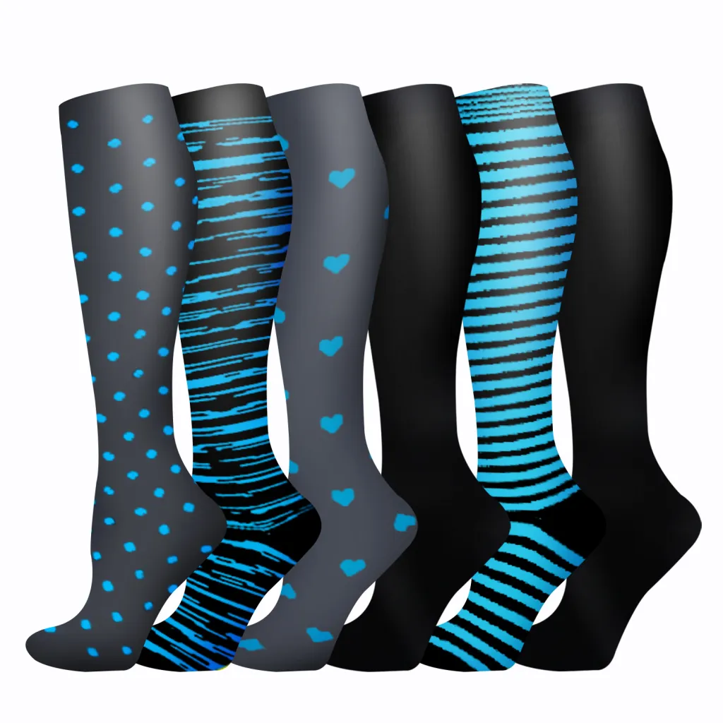 Leisure Printed Sports Pressure Socks Combination Set - Combination Suit 17-Sorm