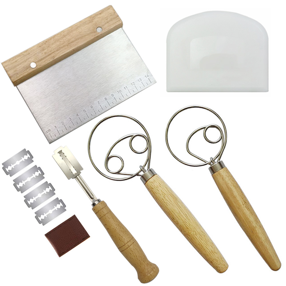 Simple Kitchen Baking Tool Stainless Steel Flour Mixer