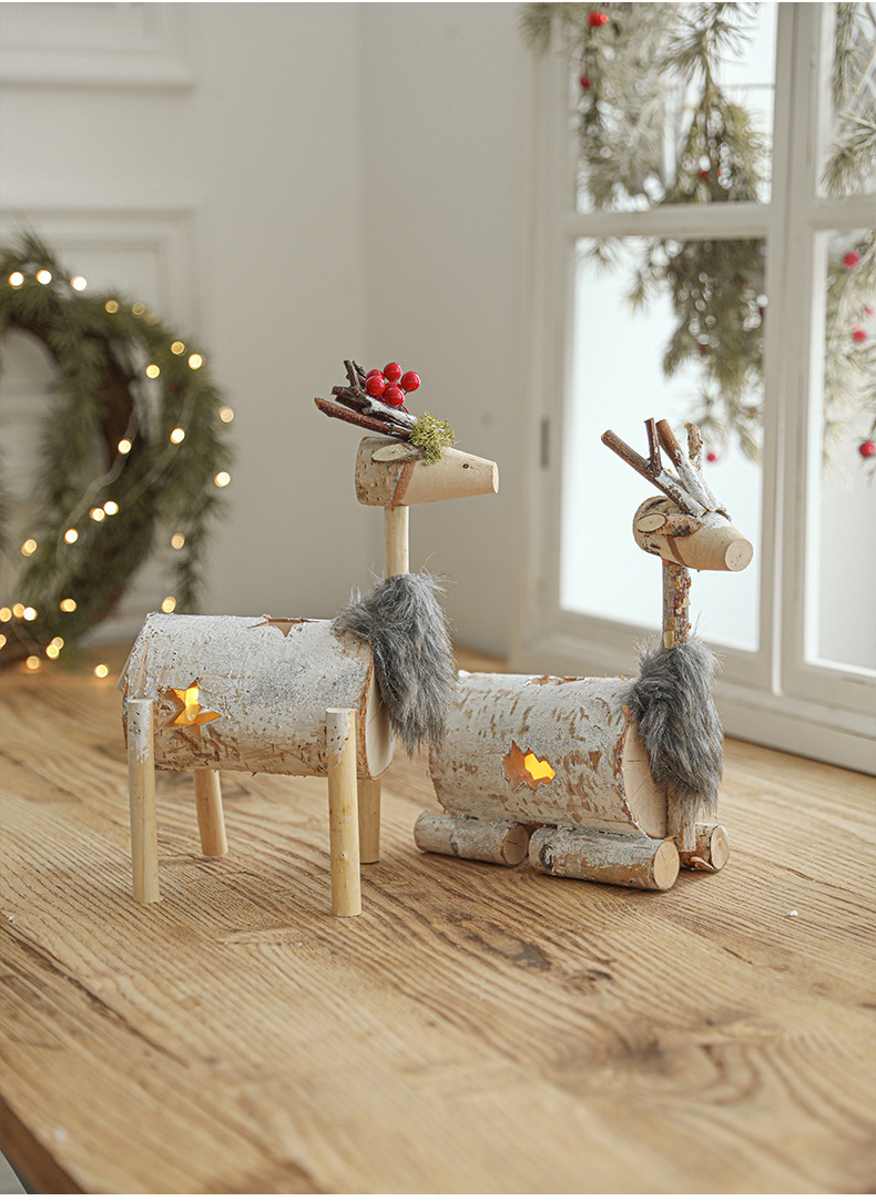 Title 9, Fashion Christmas Deer Handmade DIY Decorations...