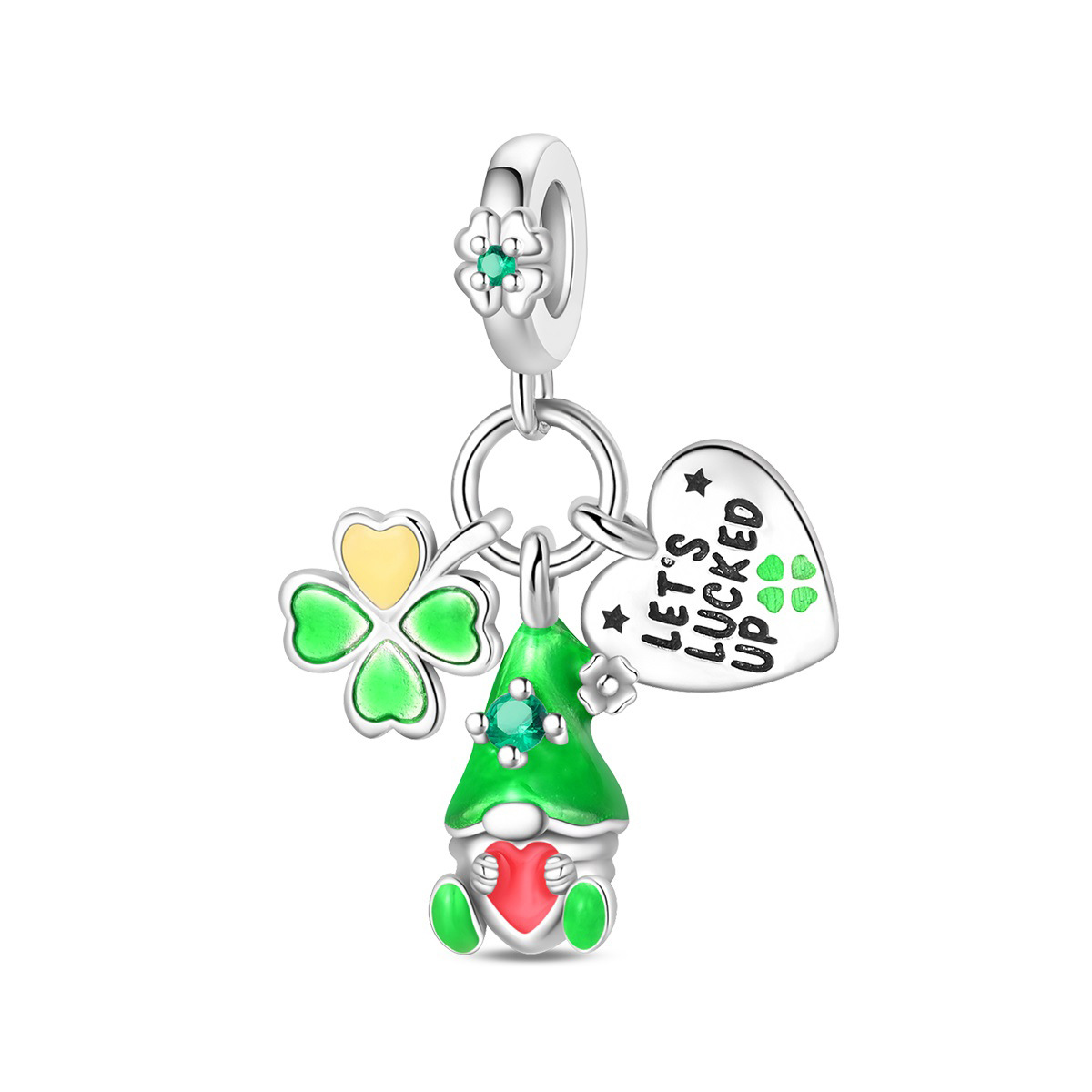 St. Patrick's Day DIY Bracelet Charms, picture 5 of 8