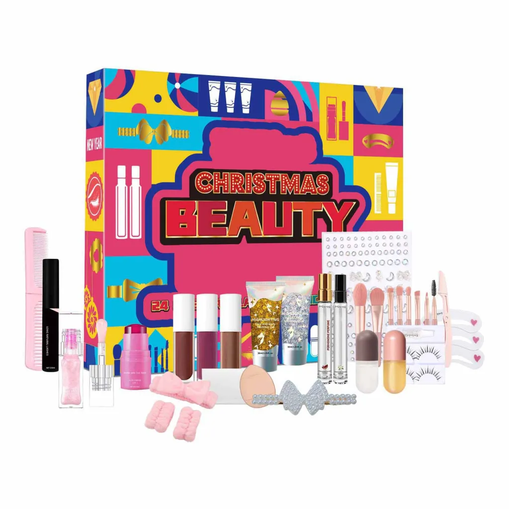 Christmas Countdown Gift Box Holiday Gift - Christmas Makeup Blind Box