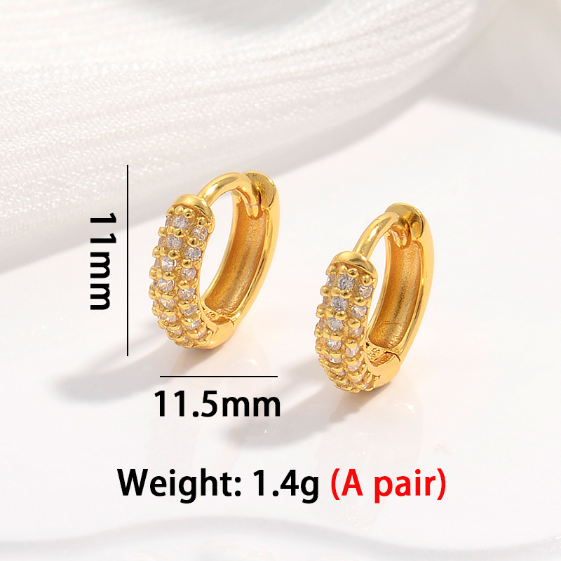 Fashion Personalized Flower Round Earrings For Women