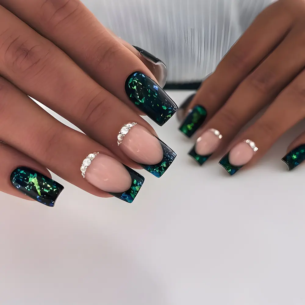 Emerald French Entry Lux Nail Patch Sweet