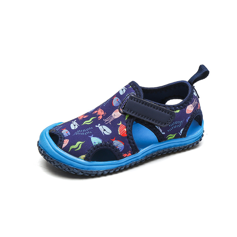 Children's Sandals Soft Bottom Breathable Anti-collision Beach Shoes